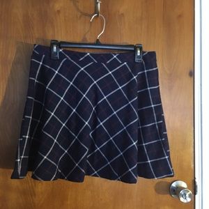 Plaid Skater Skirt